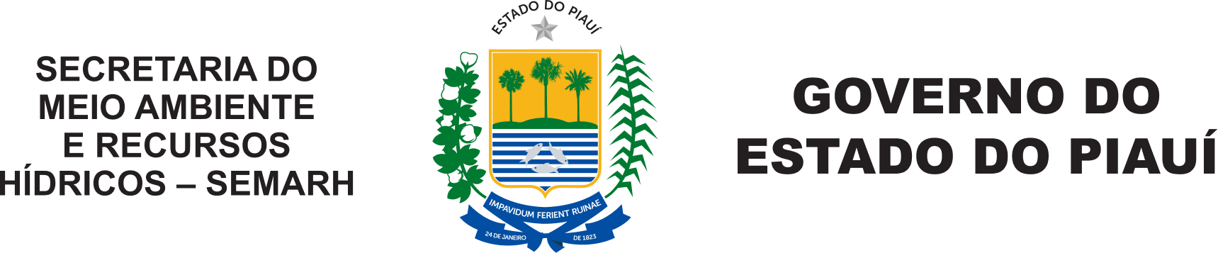 Logo Secretaria do Meio Ambiente e Recursos Hídricos – SEMARH Período Eleitoral